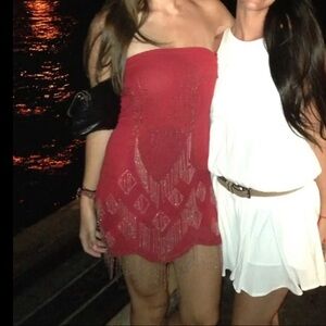 Kate Moss xTOPSHOP beaded dress